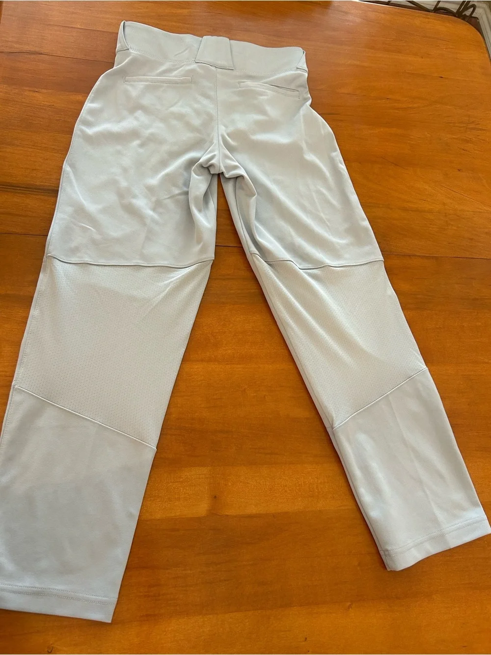 Nike Team Youth XL Baseball Pants Gray Athletic Uniform Reinforced Knees